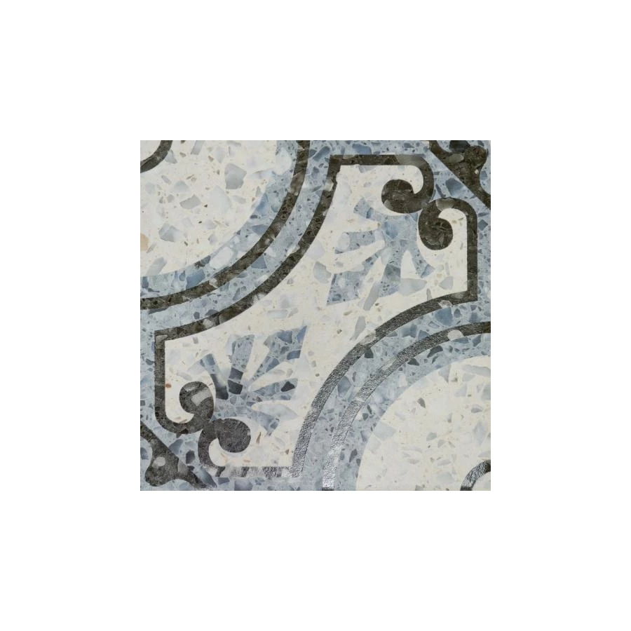 Керамогранит CIR Venezia La Fenice Blu матовый синий 1059943 20х20 см