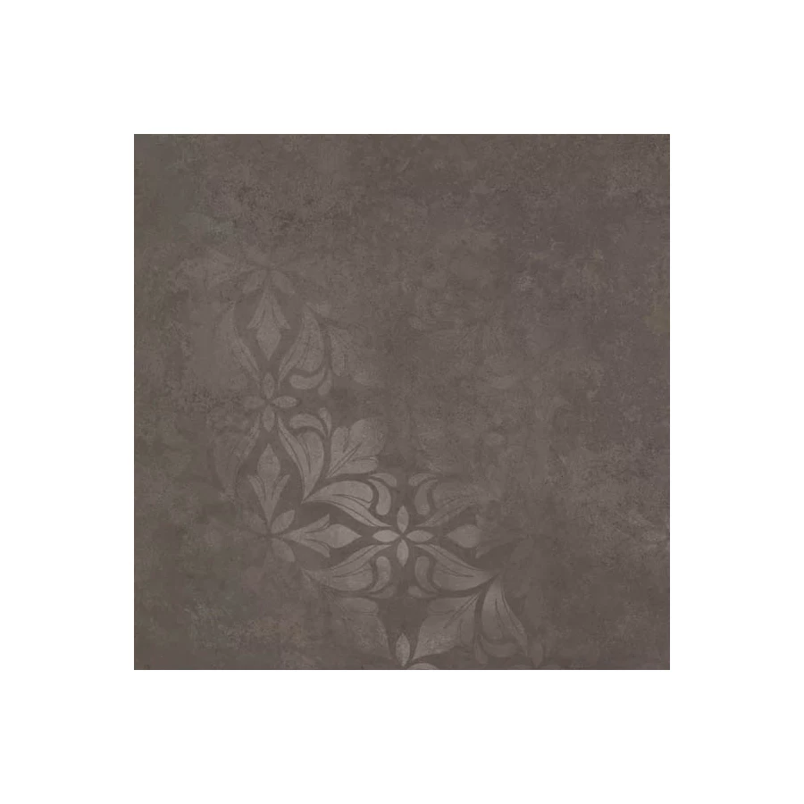 Керамогранит Kerama Marazzi Хадду декорированный матовый коричневый KM4040G0081N 40,2х40,2 см