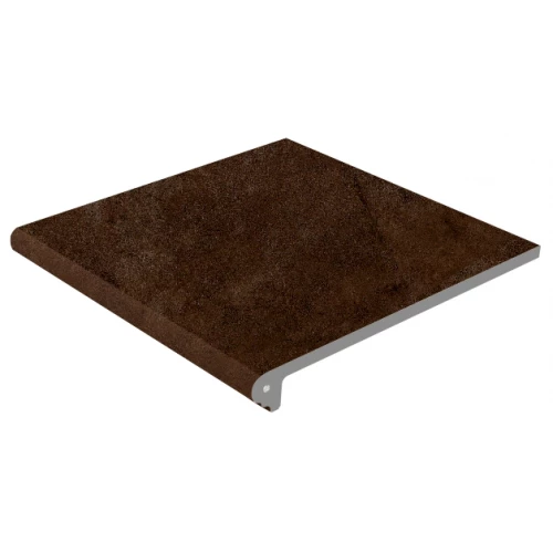 Клинкерная плитка Gres de Aragon Urban Peldano Redondeado Caoba Anti Slip 970182 29.7x33x1,4 см