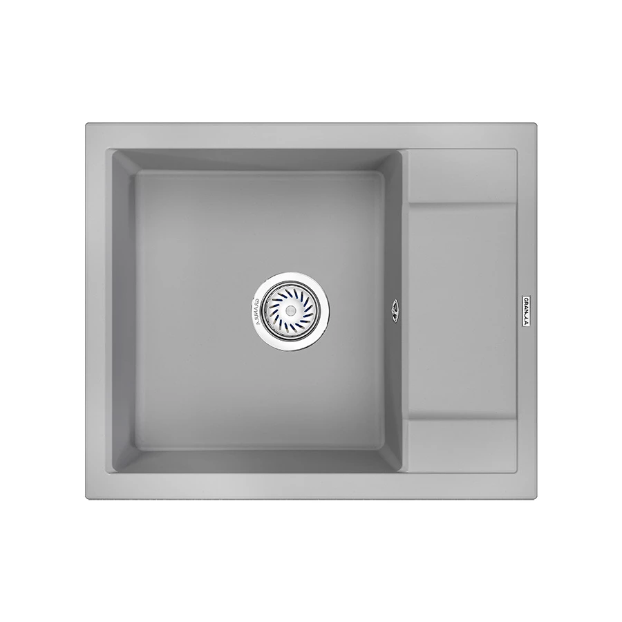 Кухонная мойка Granula 6002, АЛЮМИНИУМ 60х50 см