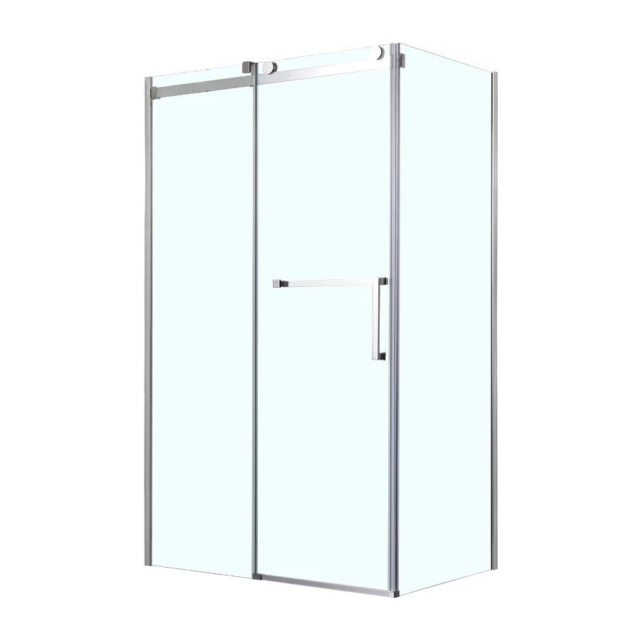 Душевое ограждение Azario Vancouver L без поддона прозрачное стекло 8 мм цвет профиля серебро AZ-NKF1131-L 900 90х120х200 см