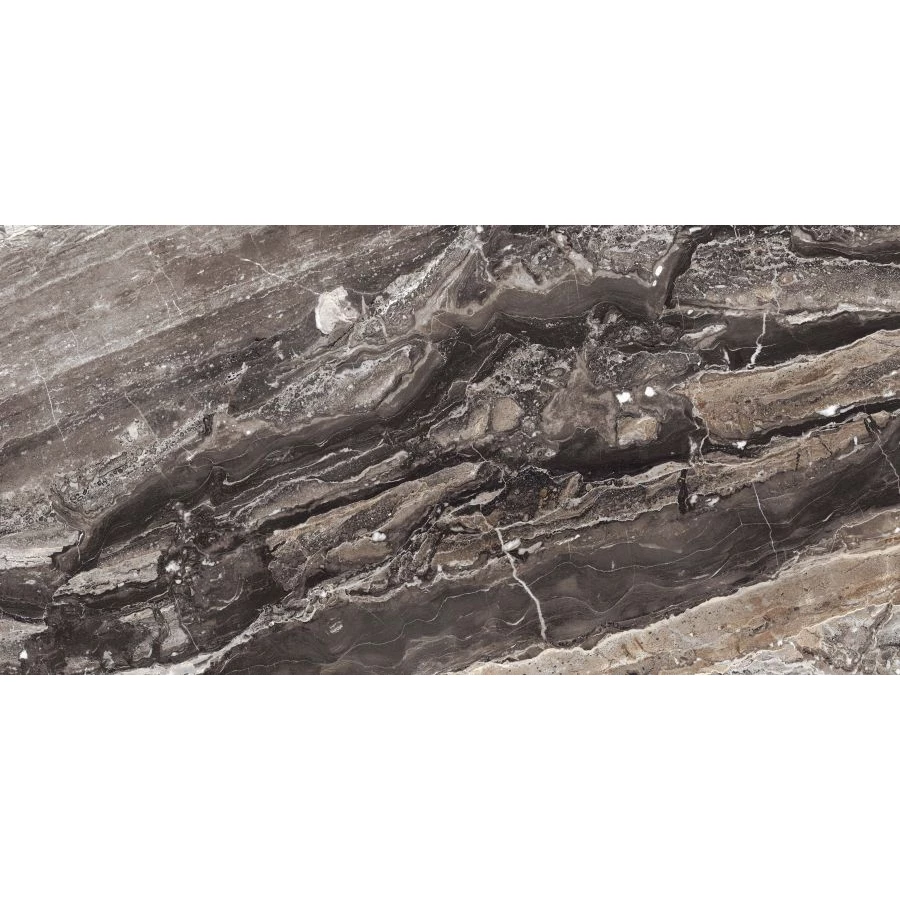 Керамогранит Neodom Luxury Amadeus Polished глянцевый серый N20422 160x80 см