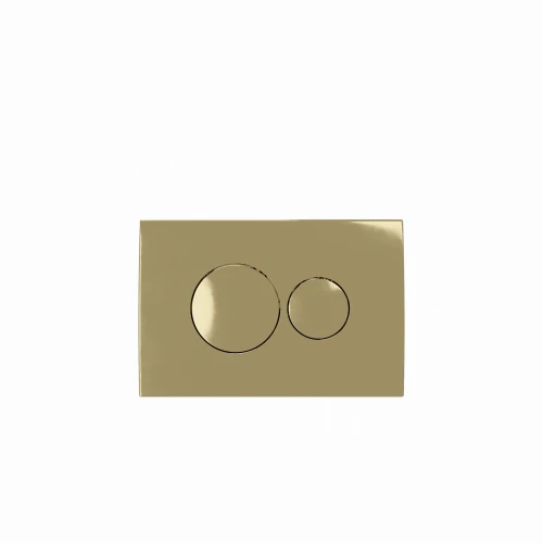 Кнопка смыва для инсталляции Creto Snap 2.0 золото глянцевый KL-CR-751-5