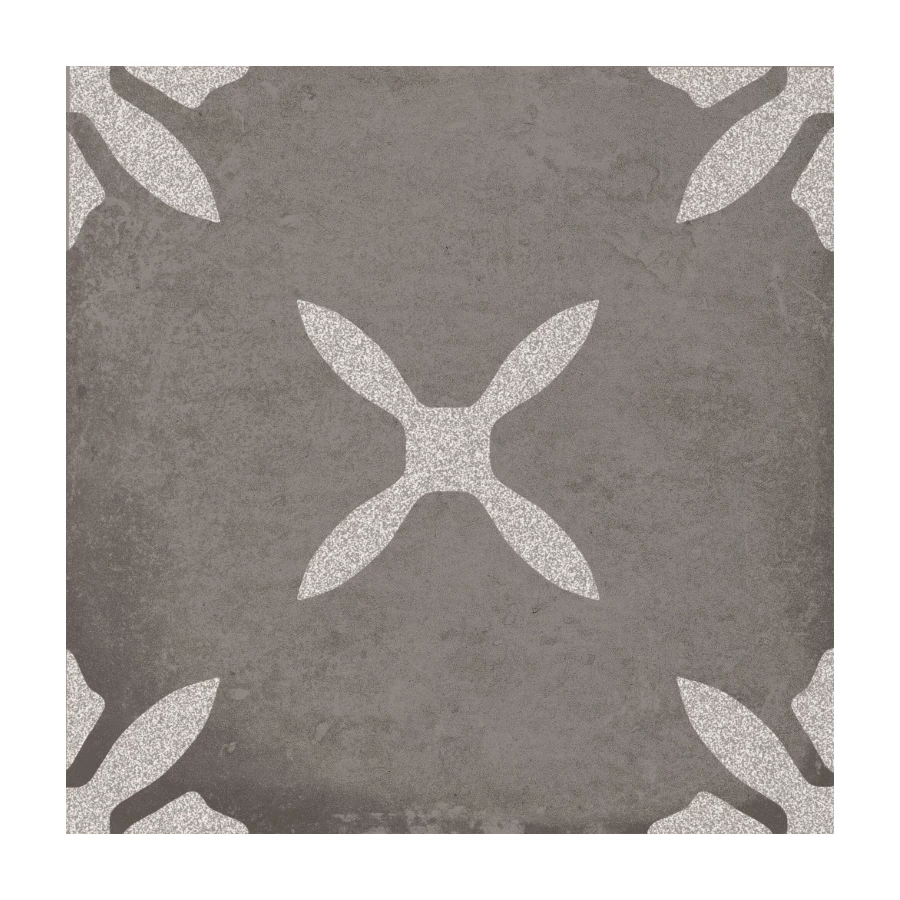 Керамогранит Harmony Peronda Pangea Chocolate Flower LT матовый кофейный 3386040457 22,3х22,3 см