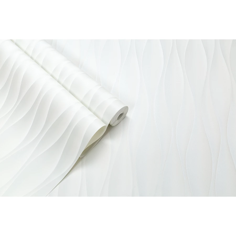 Обои флизелиновые Palitra Home HomeColor Evolution белые HC71845-11 1,06х10,05 м