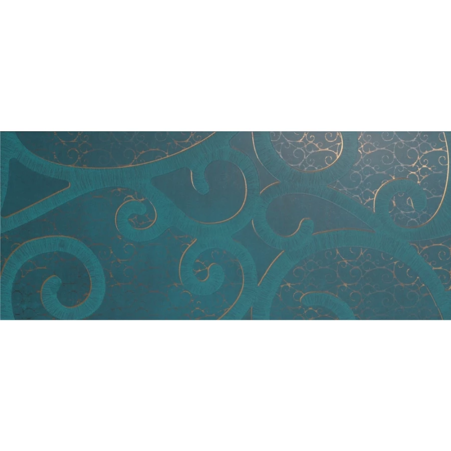 Декор Italgraniti Creta D Wall Aqua Boucle Oro Dec. CD06DB 72,5х30,5 см