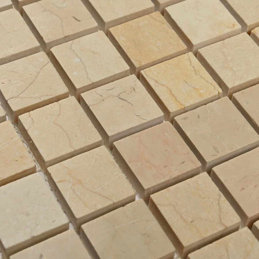 Мозаика Bonaparte Каменная мозаика Sorento-20 20х20 бежевая 30,5х30,5 см