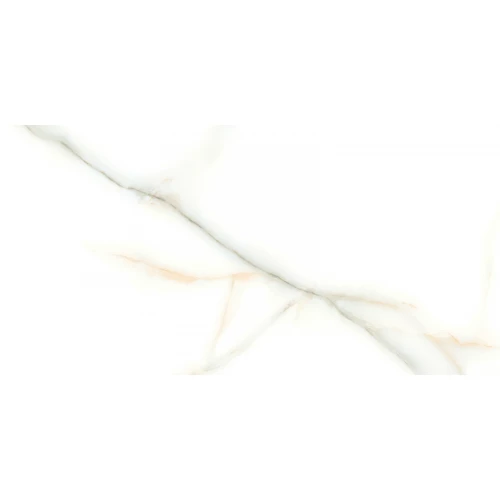 Керамогранит lamore Ceramic Gloss 60х120 Venato Crema глянцевый белый 60/120-066 120х60 см