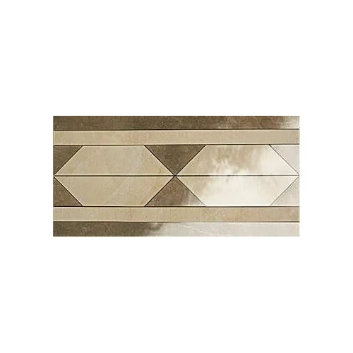 Декор Marazzi Fascia Lux бежевый 29х58 см