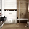 Керамогранит LCM Травертин Ворлд белый / Travertine World White матовый карвинг 60120TVW00M 120х60 см
