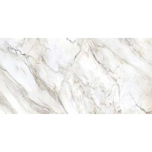 Керамогранит Bluezone Marmi Di Carara B Glossy глянцевый белый ITC76604 120х60 см