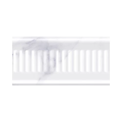 Бордюр объемный Нефрит-Керамика Narni серый 13-01-1-12-42-06-1030-0 10х20 см