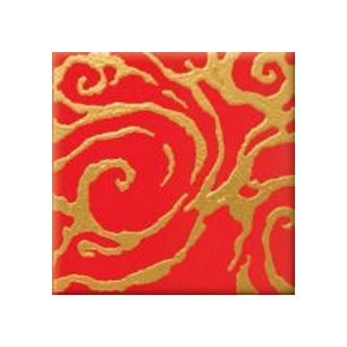 Декор Атем Orly versus красный R 10х10 см