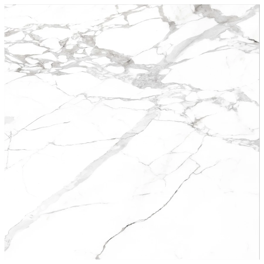 Керамогранит Absolut Gres Statuario Classic matt матовый белый AB 1073M 60x60 см