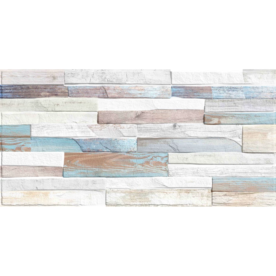 Плитка облицовочная ALMA Ceramica Mattone рельефная TWU09MTN604 50х24,9 см