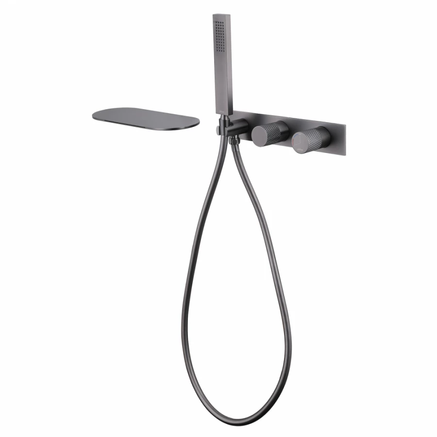 Смеситель Abber Rund для ванны скрытого монтажа никель AF8731NG