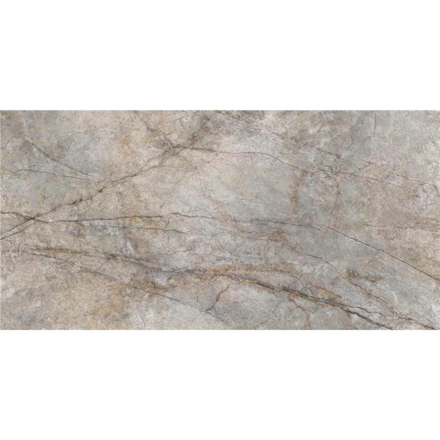 Керамогранит Keratile Rain Forest Natural Pulido глянцевый серый CAS1RAIFQPHA 119х59 см