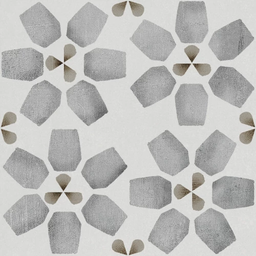 Керамогранит Harmony Peronda Dakar Palm матовый серый 3356237717 12,3х12,3 см