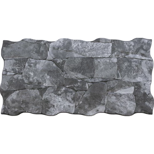 Керамогранит Porcelanicos HDC Vulcano Dark матовый черный 201969 65х33,3 см