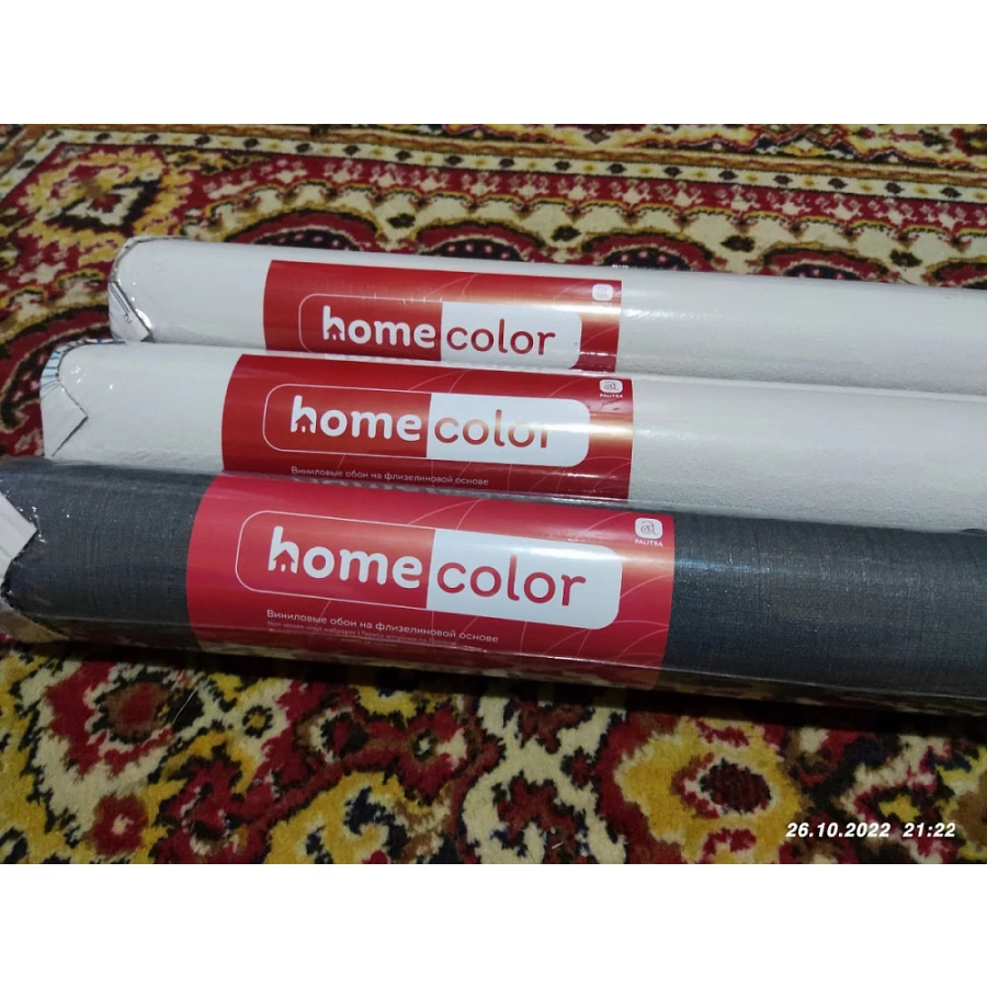 Обои флизелиновые Palitra Home HomeColor Darling Evolution Monochrome бежевые HC71822-12 1,06х10,05 м
