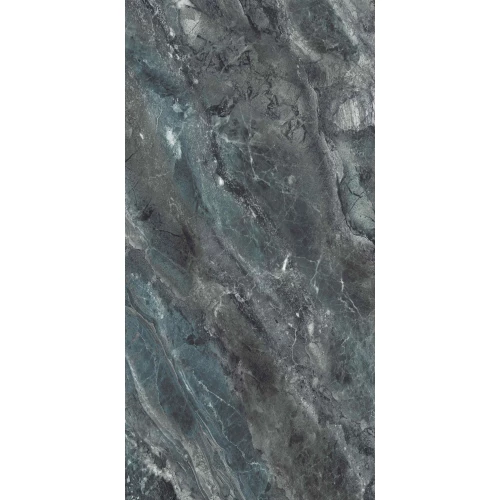 Керамогранит Belleza Malachite Agua High Glossy глянцевый синий 120х60 см