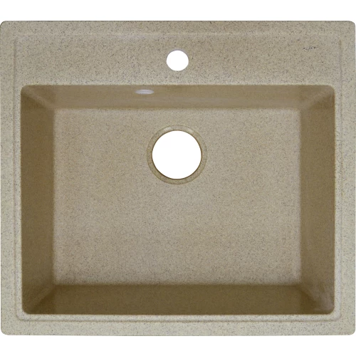 Кухонная мойка Azario Litos искусственный мрамор цвет песочный CS00078326 57x50.5x20 см
