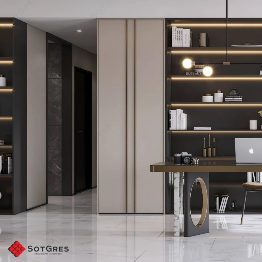 Керамогранит SotGres Daisy глянцевый 08B-042 120х60 см