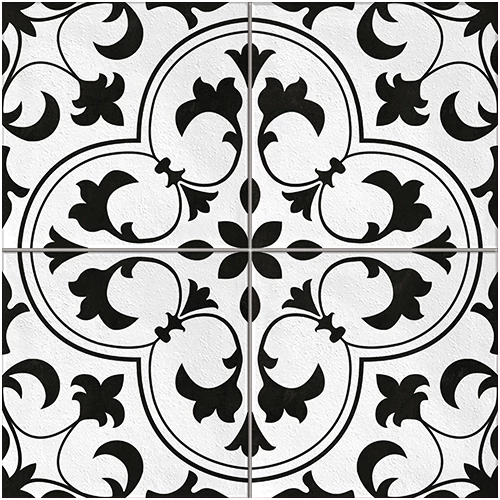 Керамогранит Cersanit Sevilla пэчворк белый SE4R053D-69 42х42