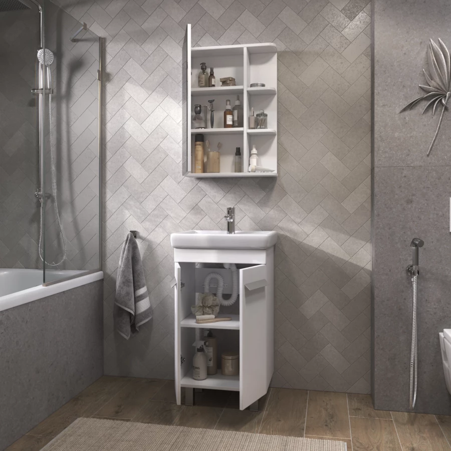 Зеркало шкаф Vigo Nova 500 навесной zsh.NOV.50 50x70 см