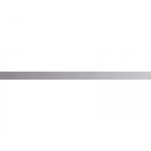 Бордюр настенный керамический Primavera Бианор платина матовый БК 1054 60х1,4 см