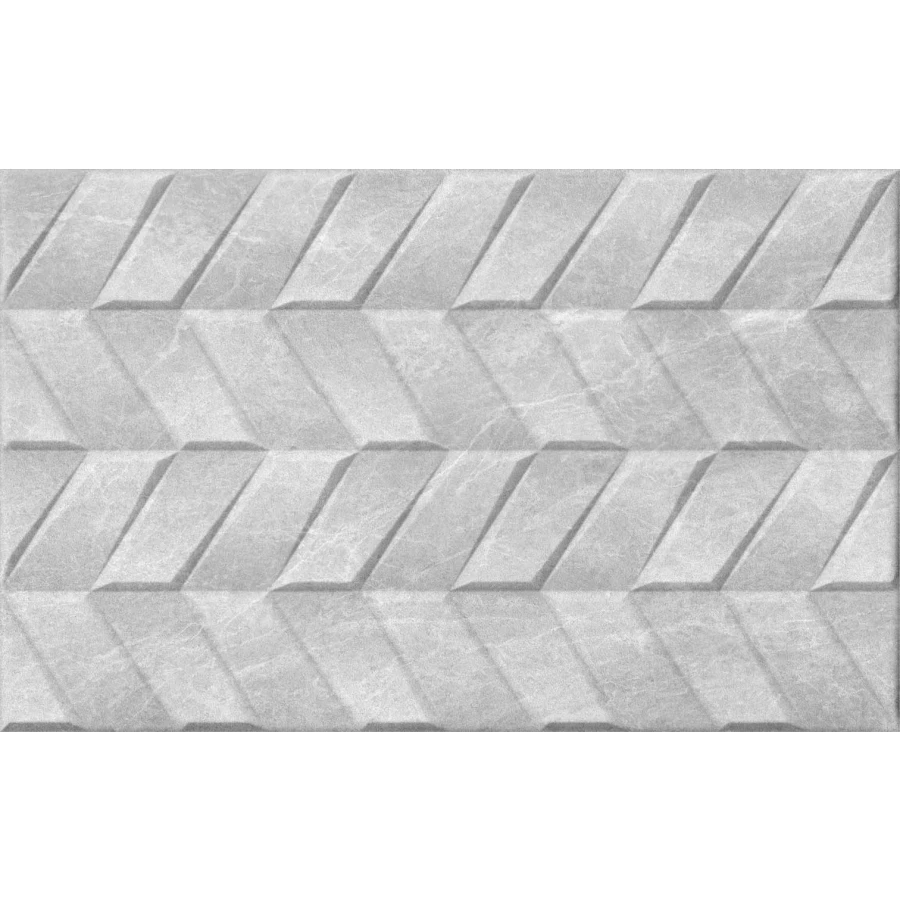 Плитка настенная Gracia Ceramica Нова низ 04 матовая серая 010100001574 40х25 см