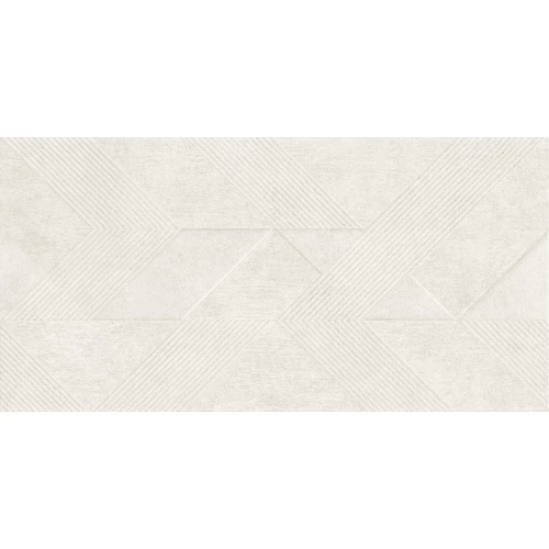 Плитка настенная ALMA Ceramica Прокси / Proxy рельефная матовая белая TWA3060PRX14 60х30 см