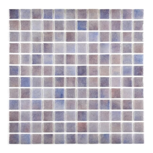 Мозаика Bonaparte Стеклянная мозаика Atlantis Purple 24х24 глянцевая фиолетовая 31,5х31,5 см