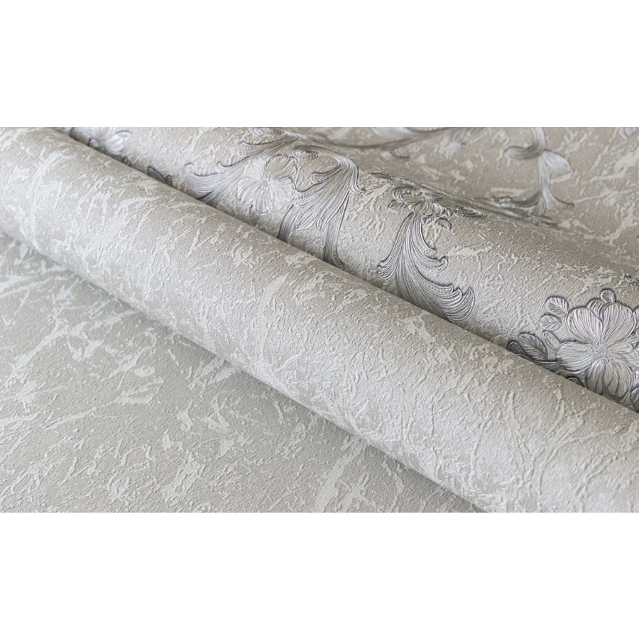 Обои флизелиновые Аспект Николь белые 70342-14 1,06х10,05 м