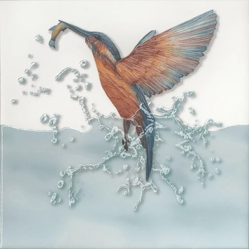 Декор Kerama Marazzi Чудо-озеро 6 полуматовый голубой VT/A473/5009 20x20 см