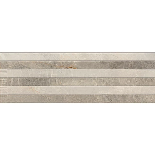 Керамическая плитка Porcelanite Dos 9520 Rev. Gris rect. relieve 90х30 см