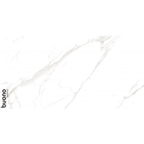 Керамогранит Buono Marble Carrara Livia Glossy белый M4401P 120х60 см