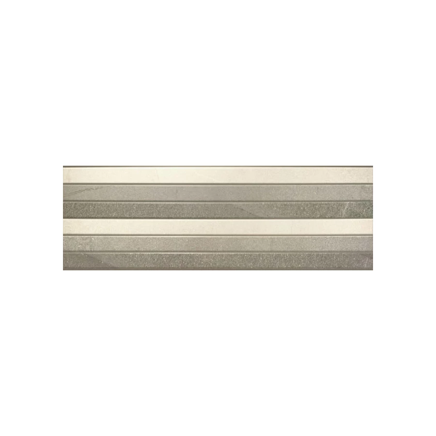 Керамическая плитка Porcelanite Dos 9512 Rev. Gris rect. relieve 90х30 см