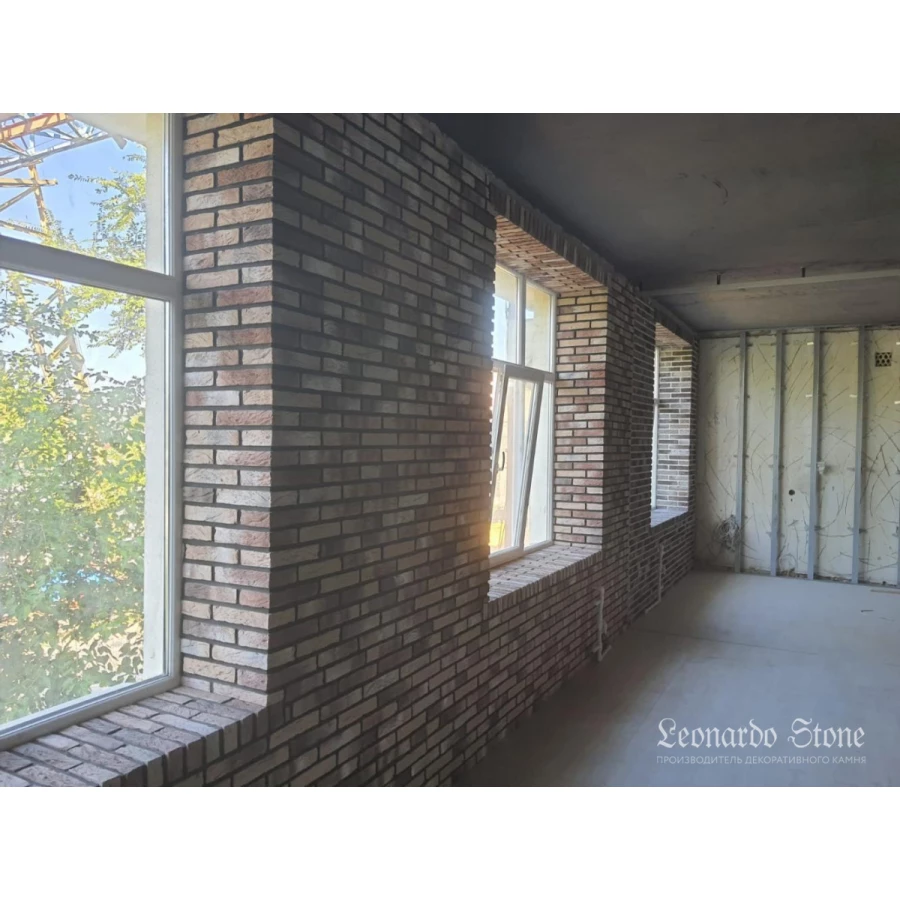 Плитка под кирпич Leonardo Stone Лондон 333 24x5x1,6 см