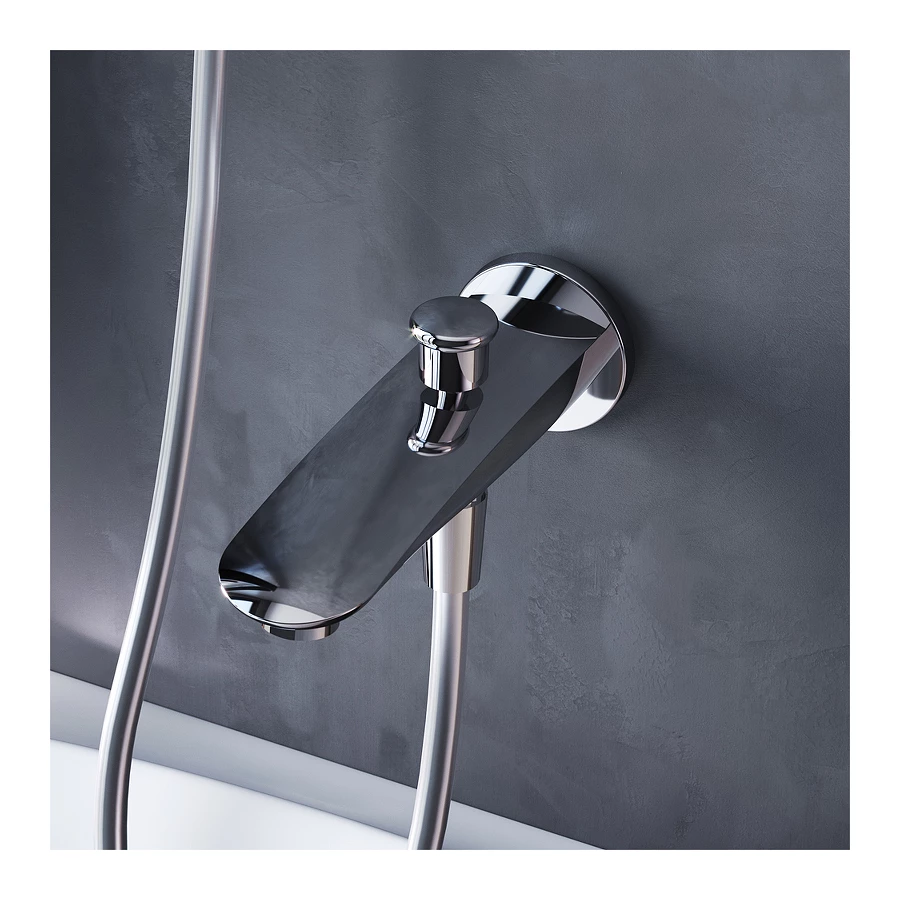 Излив на ванну Am Pm Like с переключателем на душ F8070100