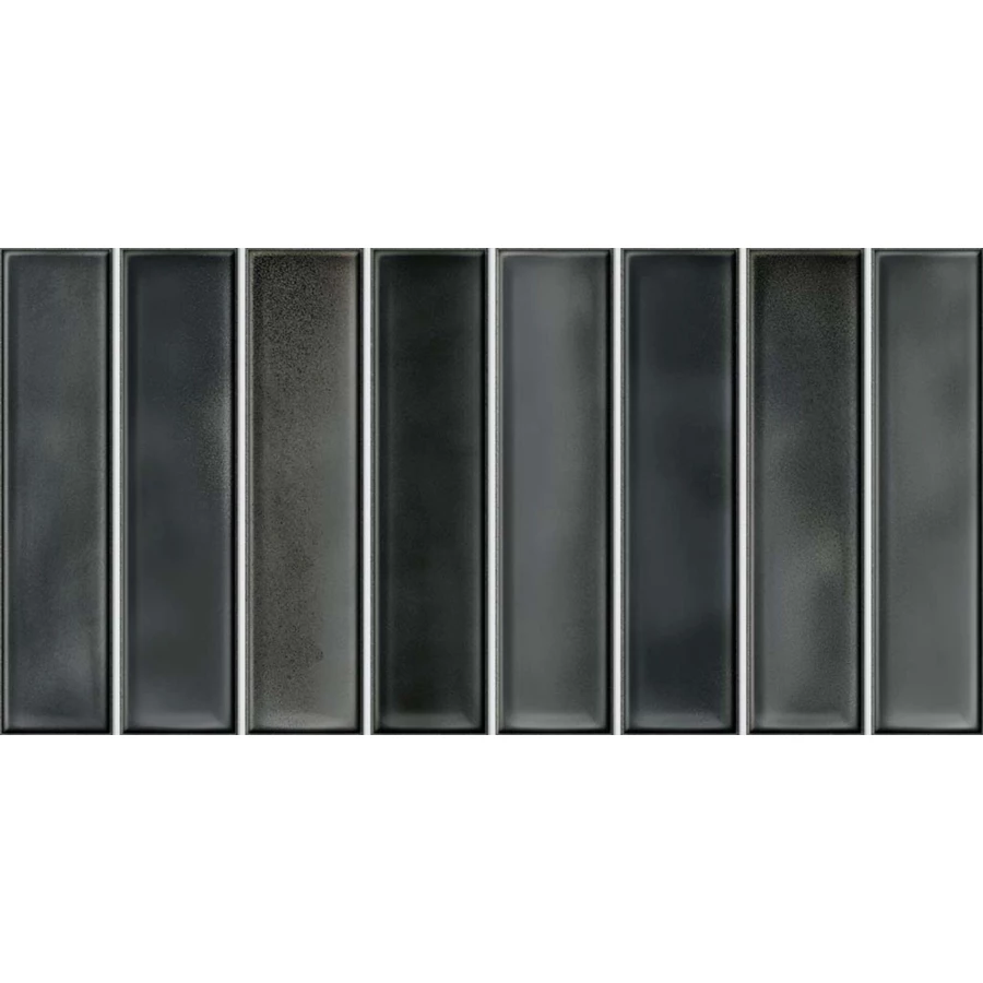 Плитка настенная EL Barco Alba Denim глянцевая серая 30x15 см