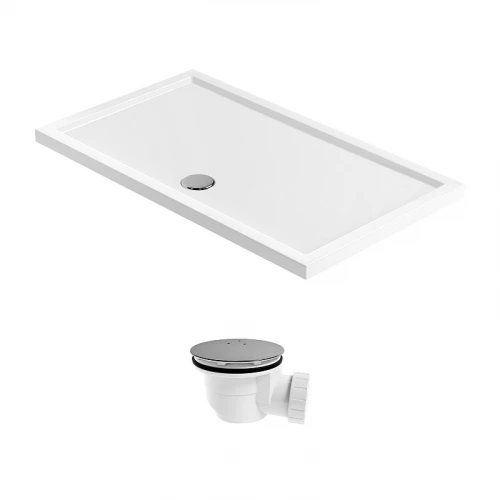 Акриловый душевой поддон Lavinia Boho One 3701510S / 100*80 см (состоит из 37015100, 37580001)