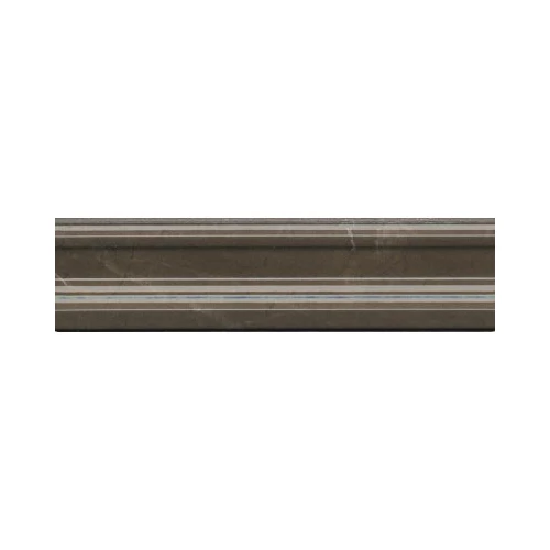 Бордюр Kerama Marazzi Эль-Реаль коричневый багет BLB037 5*20 см