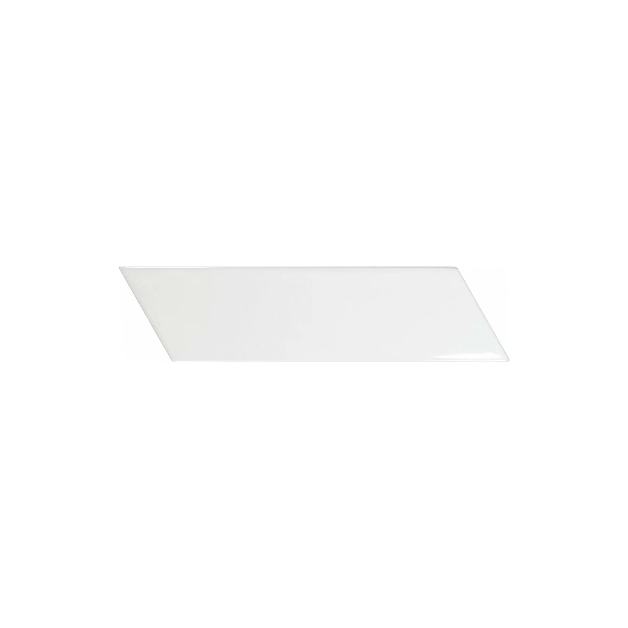 Плитка настенная Equipe Chevron Wall White Matt Right 23361 18,6х5,2 см