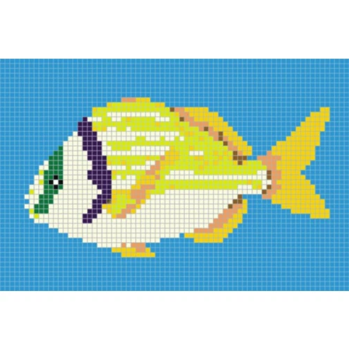 Стеклянная мозаика Vidrepur Панно Pez happy 190,2х95,1 см