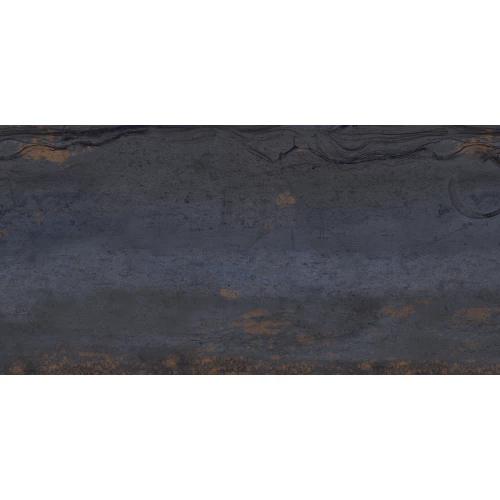 Керамогранит Laparet Cast Navy Полированный тёмно-синий 120х60 см