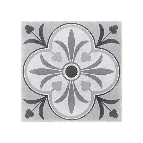 Керамогранит Cersanit Motley MO4A093 крупный узор серый 29,8х29,8 см