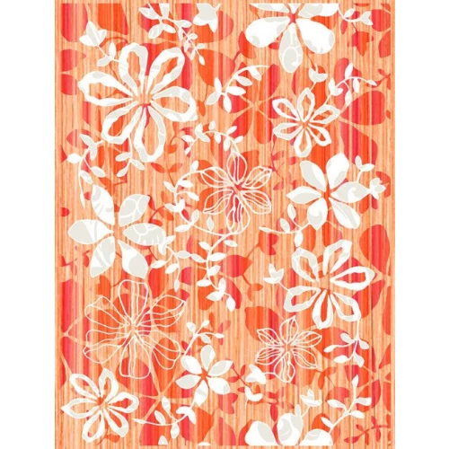 Декор Нефрит-Керамика Кураж Кадриль оранжевый 07-03-35-06-70 33х25 см