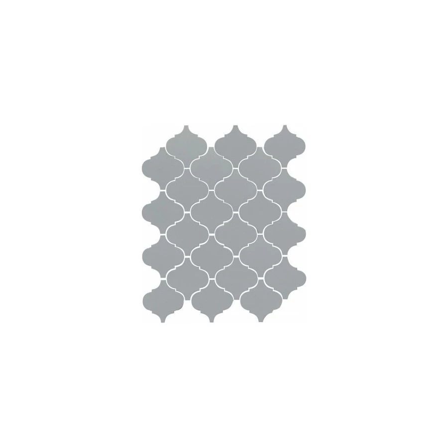 Плитка настенная Kerama Marazzi Арабески глянцевый серый 65012 26*30 см