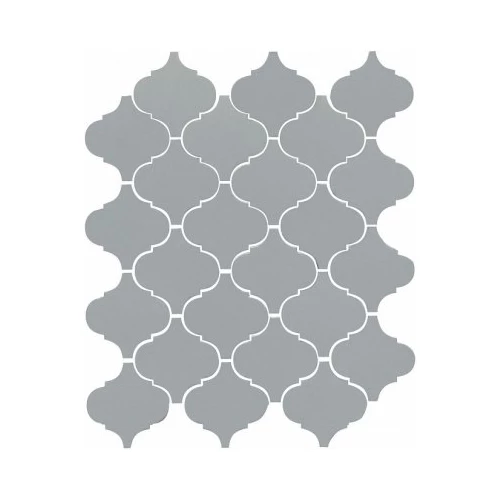 Плитка настенная Kerama Marazzi Арабески глянцевый серый 65012 26*30 см